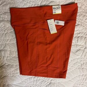 Old Navy Women’s Active Orange Bike Shorts Size XXL